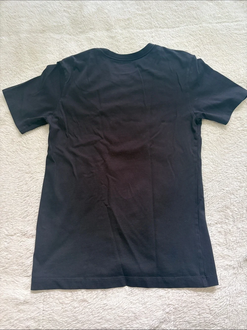 Nike Black Tee with Bulldog Graphic and Lightning